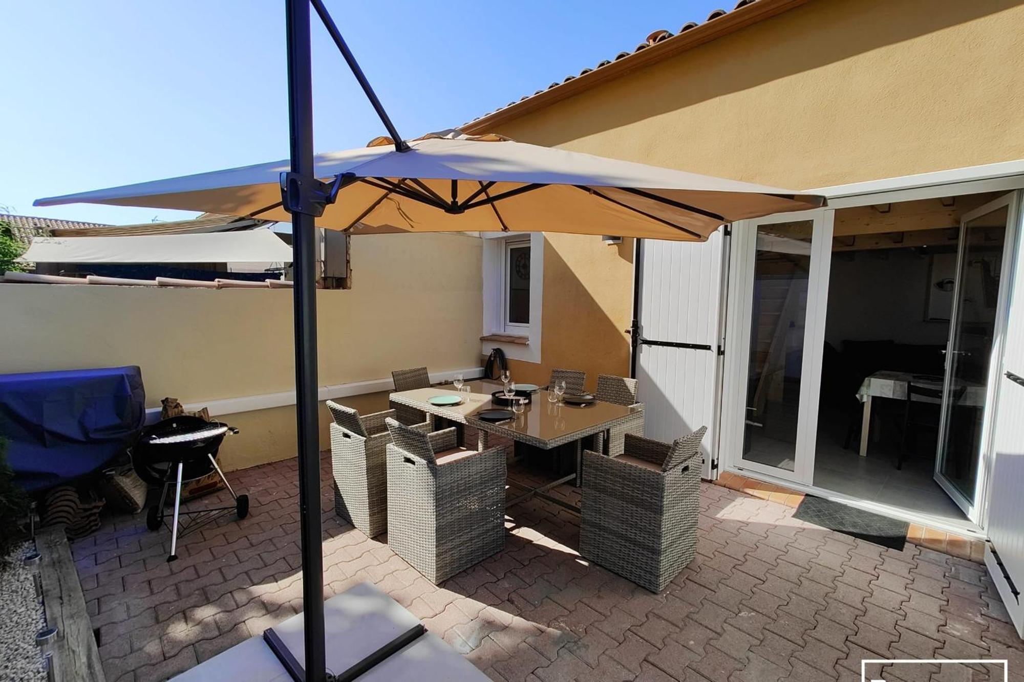 Vias-plage - Maison en résidence à 600m de la mer Extérieur photo